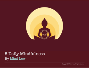 5 Daily Mindfulness Book By Mimi Low Cover